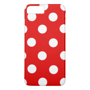 Red and White Polka Dot Case-Mate iPhone Case