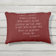 RED AND WHITE PRAYER OF THANKFULNESS PSALMS 30:1