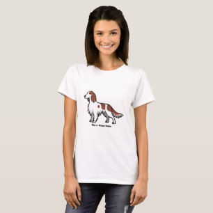 Red and White Setter T-Shirt