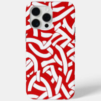 💫 Red and White Spiral Pattern 🎨