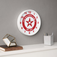 Red and White Star Retro Advertising Style
