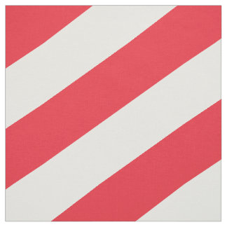 Red and white striped pattern fabric
