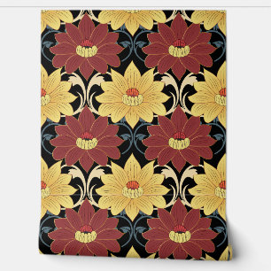 Red and Yellow Chrysanthemums Wallpaper