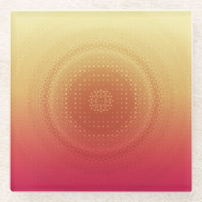 Red and Yellow Coasters (Front)