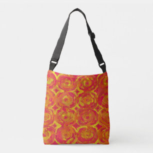 Red and Yellow Crossbody Bag