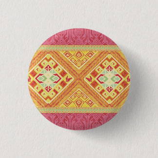 Red and yellow Feathers Button