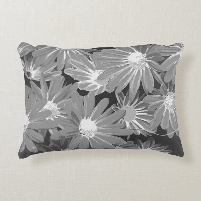 Red and Yellow Flowers 2 Decorative Cushion (Front)