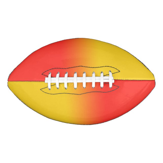 Red and Yellow Football (Front)