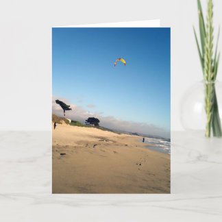 Red and Yellow Kite, Greeting Card