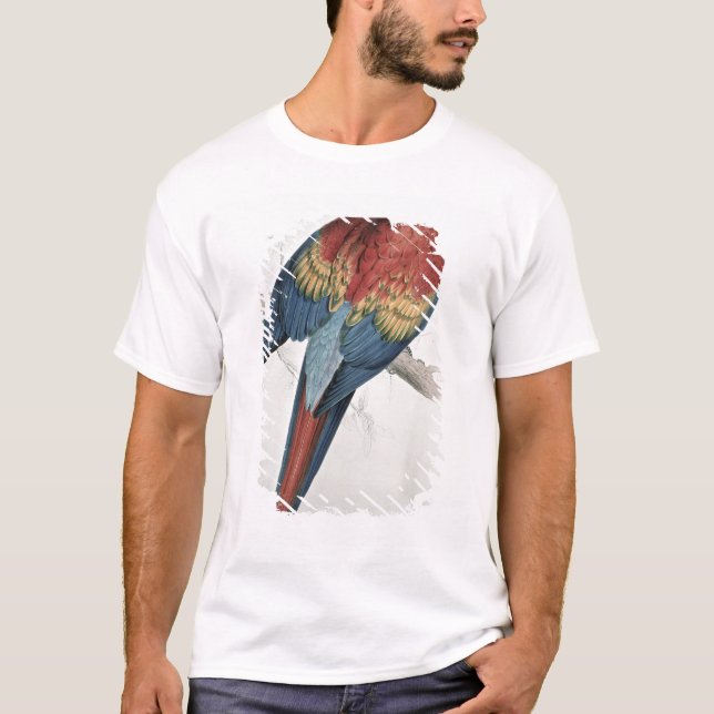 Red and Yellow Macaw T-Shirt (Front)