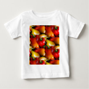 Red and Yellow Peppers Baby T-Shirt