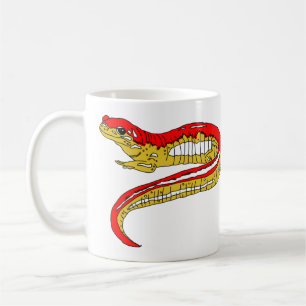 Red and Yellow Salamander  Coffee Mug