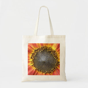Red and Yellow Sunflower Tote Bag