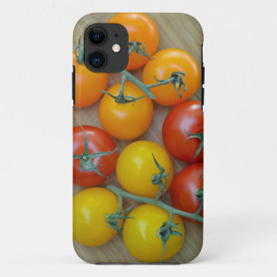 Red and yellow tomatoes print Case-Mate iPhone case