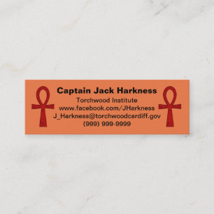 Red Ankh Profile Card