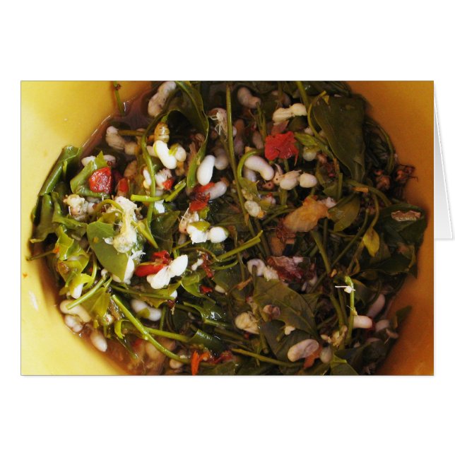 Red Ant Egg Salad ... Thai Street Food (Front Horizontal)