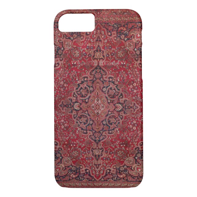 Red Antique Carpet Case-Mate iPhone Case (Back)