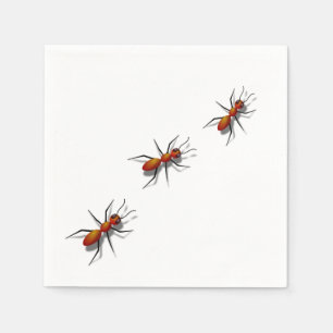 Red Ants at Your Picnic Napkin