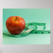 Red Apple And Tape Nutritionist Health Coach Photo
