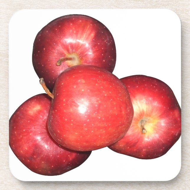 Red Apple Coaster (Front)