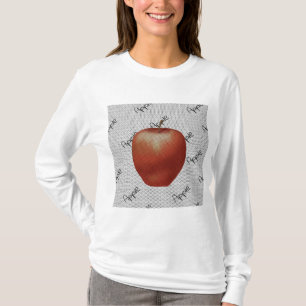Red Apple comic style T-Shirt
