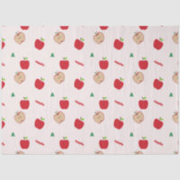 Red Apple Letter A Pattern | Cute Back to School