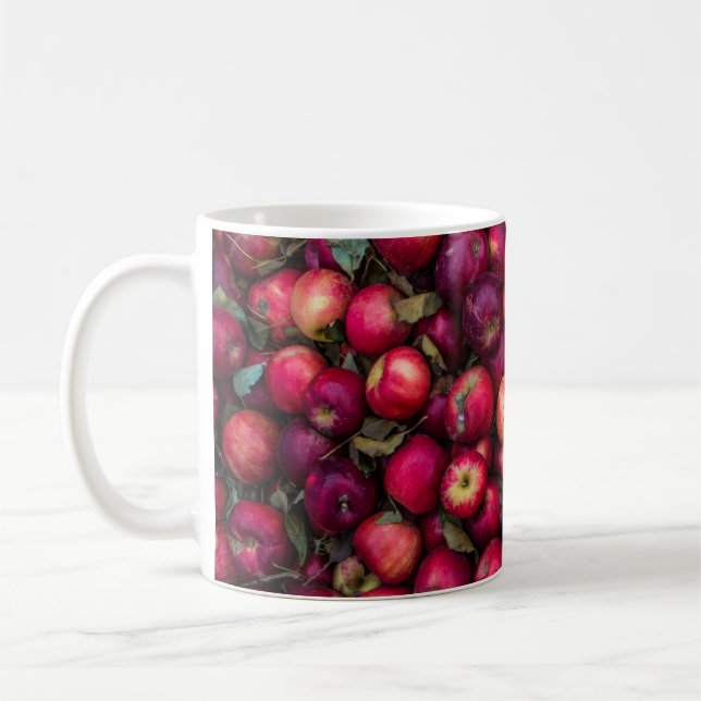 Red apple lot coffee mug (Left)