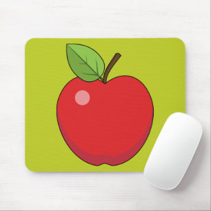 Red Apple Mouse Pad