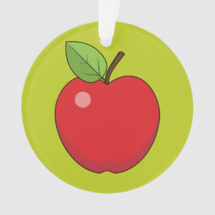 Red Apple Ornament