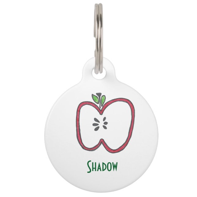 Red Apple Tag (Front)