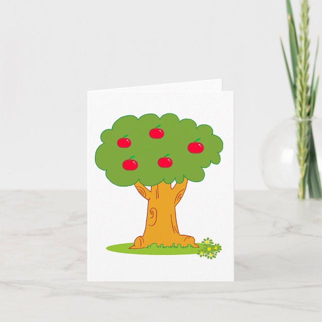 Red Apple Tree Card (Creator Uploaded)