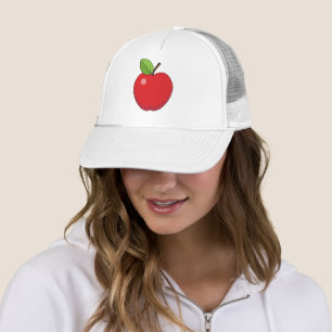 Red Apple Trucker Hat