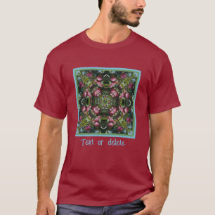Red Apples Abstract Nature Art Personalised T-Shirt