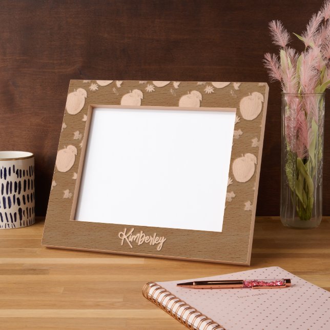 Red apples and leaves on black etched frames (Left)