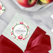 Red Apples Botanical Custom