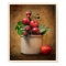 Red Apples Crock Still Life