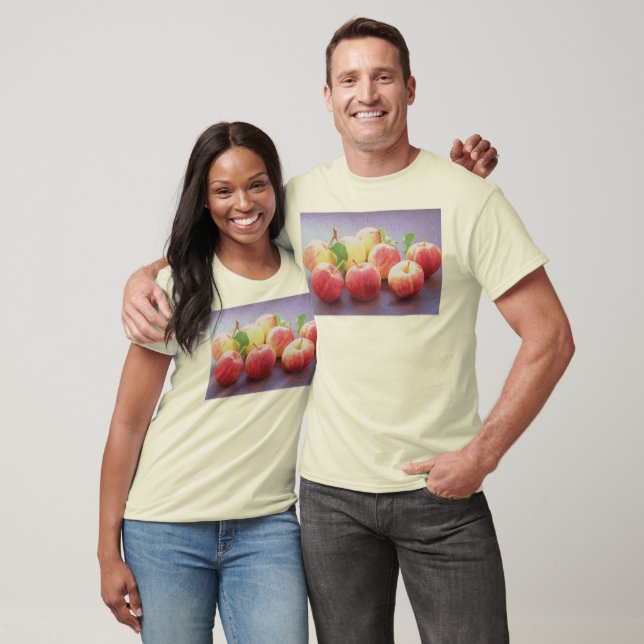 "Red Apples Fruit" Cute Photo. Buy Now T-Shirt (Unisex)