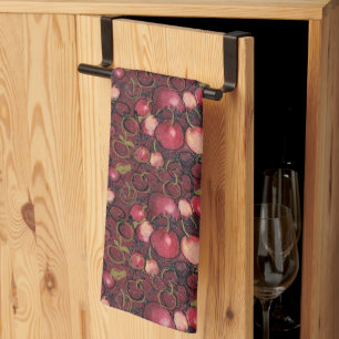 Red Apples Kitchen Towel