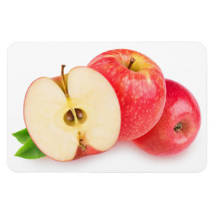 Red apples magnet
