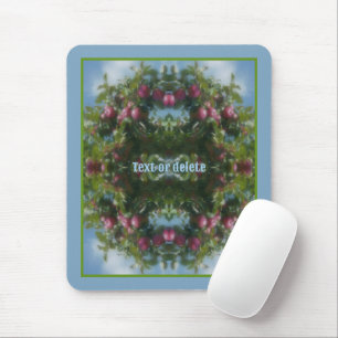 Red Apples On Tree Painting Personalised Mouse Pad