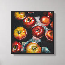 Red Apples Painting | Apples In Water