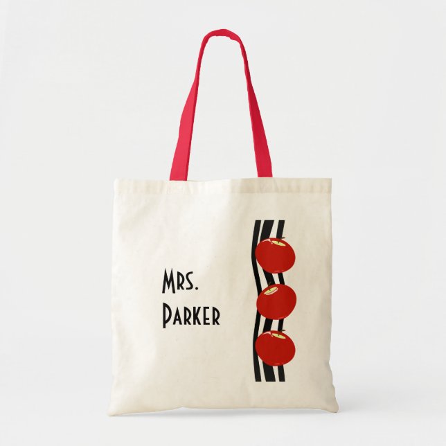 Red Apples Tote Bag (Front)