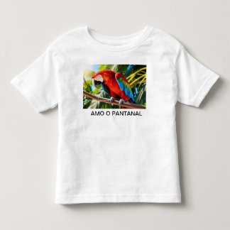 Red Arara Children's Shirt