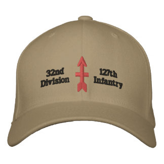red arrow division embroidered hat