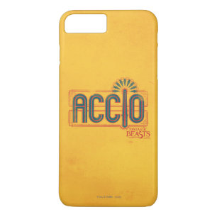 Red Art Deco Accio Spell Graphic iPhone 8 Plus/7 Plus Case