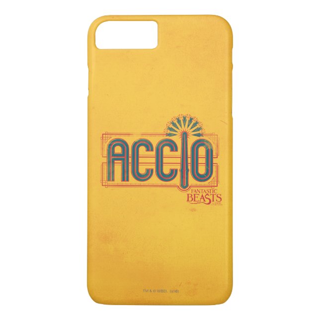 Red Art Deco ACCIO™ Spell Graphic Case-Mate iPhone Case (Back)