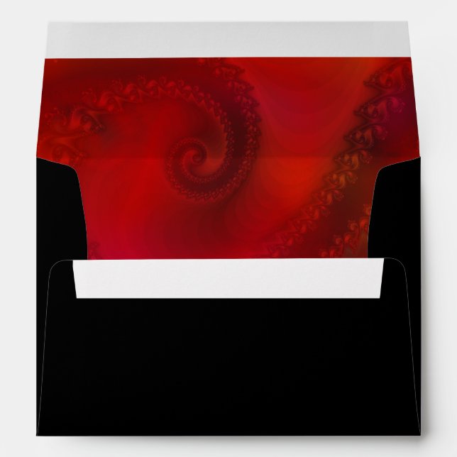 Red As the Flame Envelope (Back (Bottom))