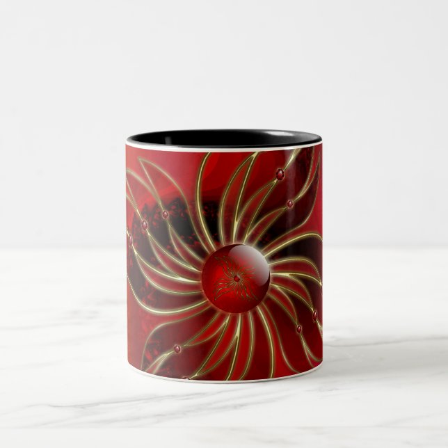 Red As the Flame Mug (Center)