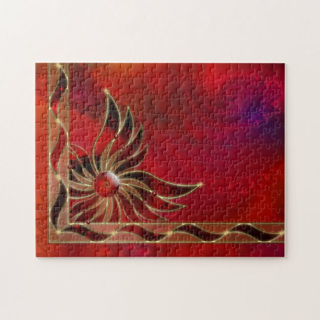 Red As the Flame Puzzle (Horizontal)