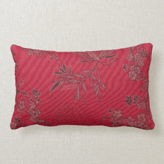 Red Asian inspired pillow